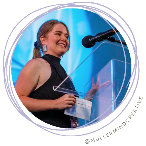 Briony Bray speaking